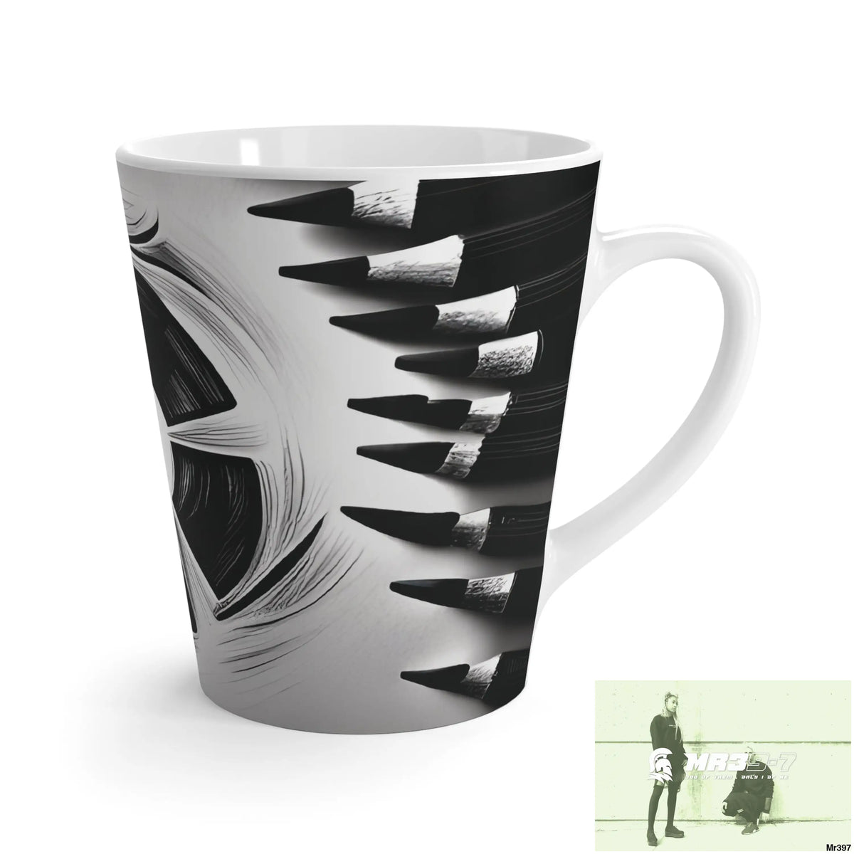 A Dahab 2014 Memoir within a Logo design blast from the past Latte Mug 12oz Mug