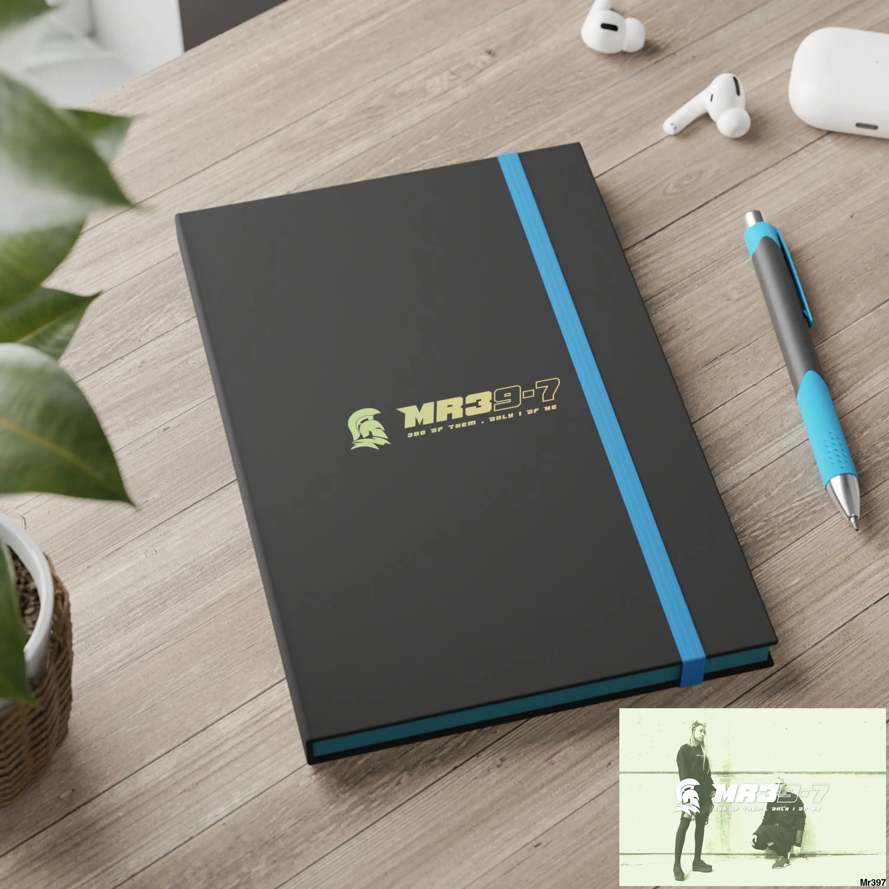 A Mr39-7 Color Contrast Notebook - Ruled Paper products