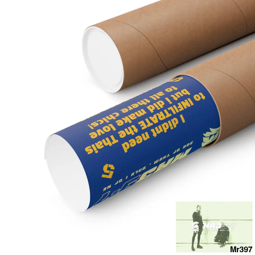 A WDW No money No Honey Thailand 04-10 Matte Vertical Posters 24″ x 36″ / Matte Poster