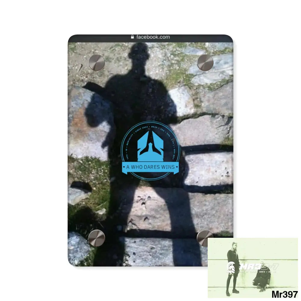 A Who Dares Wins 116lbs A1 man war on fk Ups Vigilante training 20X Cadair Idris Acrylic Wall Art Panels 5’’ x 7’’