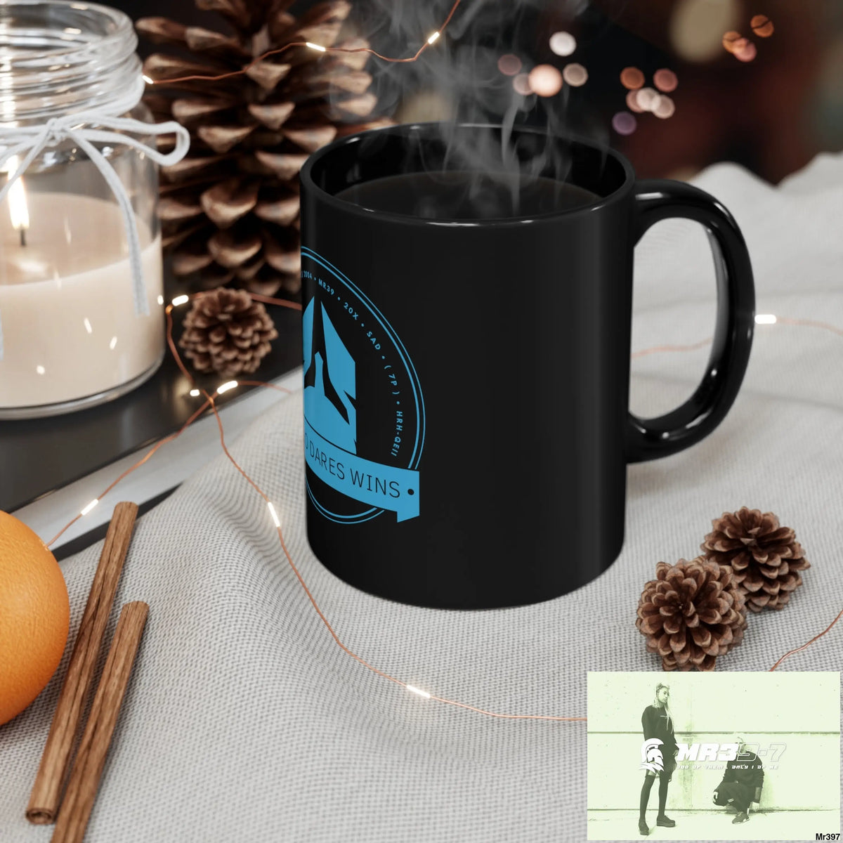 A Who Dares Wins 11oz Black Mug 11oz Mug