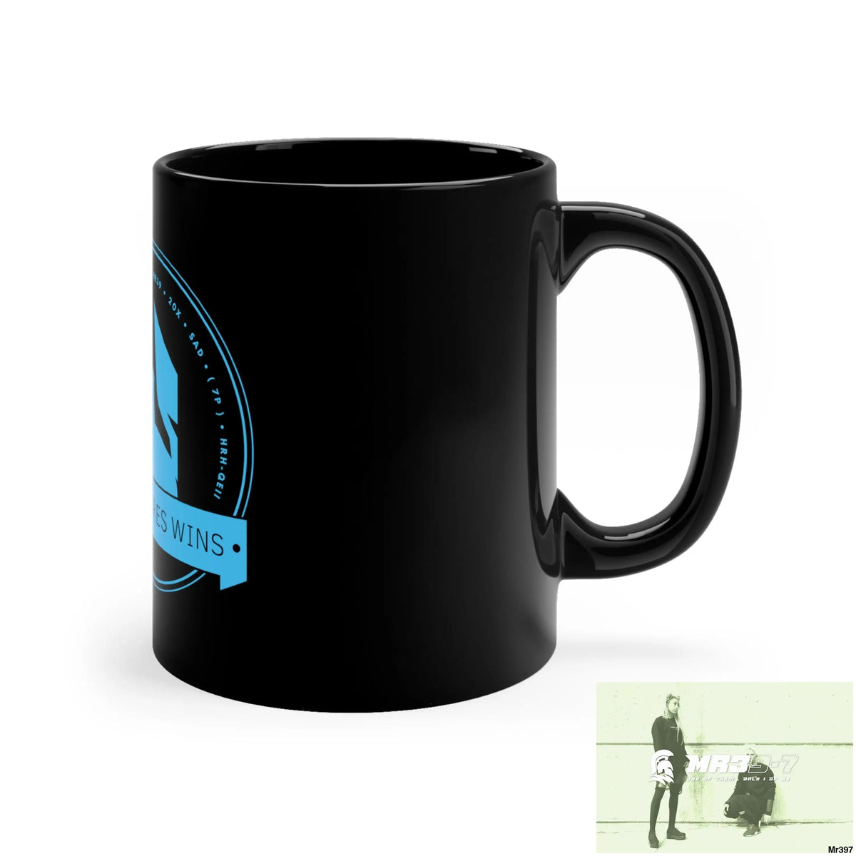 A Who Dares Wins 11oz Black Mug 11oz Mug