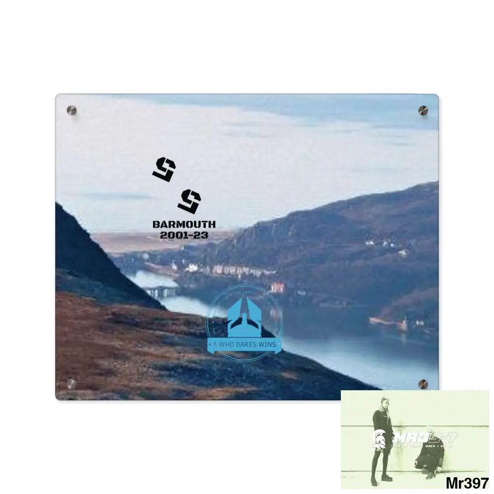 A Who Dares Wins 55 Tactical shot of (Barmouth 2001-2023) via Cadair Idris Acrylic Wall Art Panels 20″ x 16″