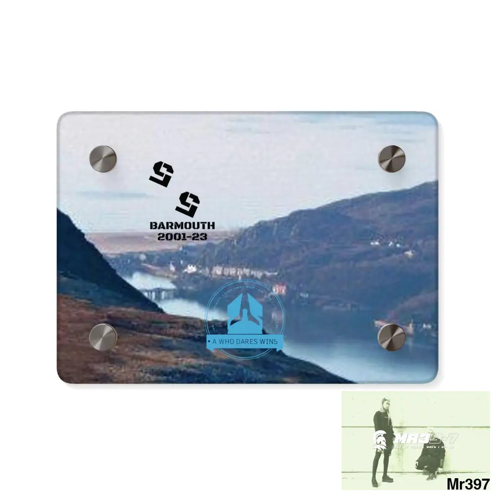 A Who Dares Wins 55 Tactical shot of (Barmouth 2001-2023) via Cadair Idris Acrylic Wall Art Panels 7’’ x 5’’