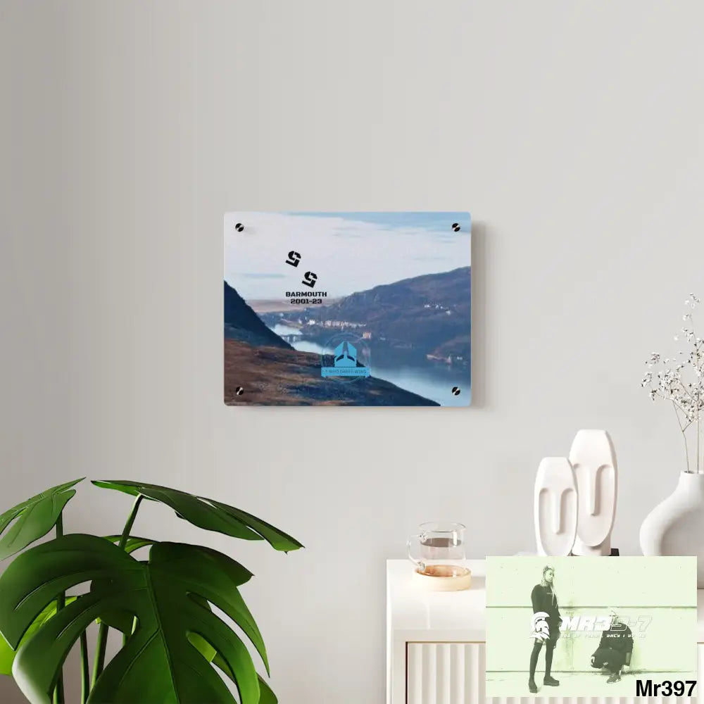 A Who Dares Wins 55 Tactical shot of (Barmouth 2001-2023) via Cadair Idris Acrylic Wall Art Panels Home Decor