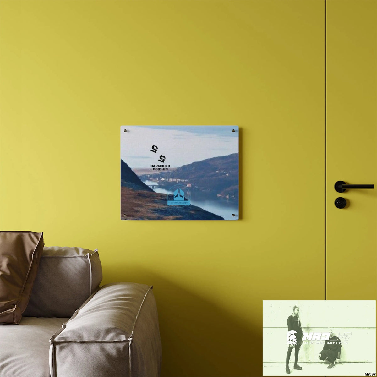 A Who Dares Wins 55 Tactical shot of (Barmouth 2001-2023) via Cadair Idris Acrylic Wall Art Panels Home Decor