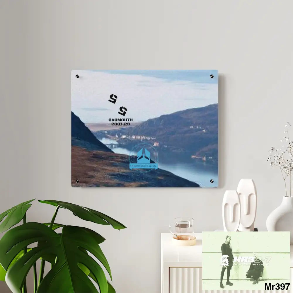 A Who Dares Wins 55 Tactical shot of (Barmouth 2001-2023) via Cadair Idris Acrylic Wall Art Panels Home Decor