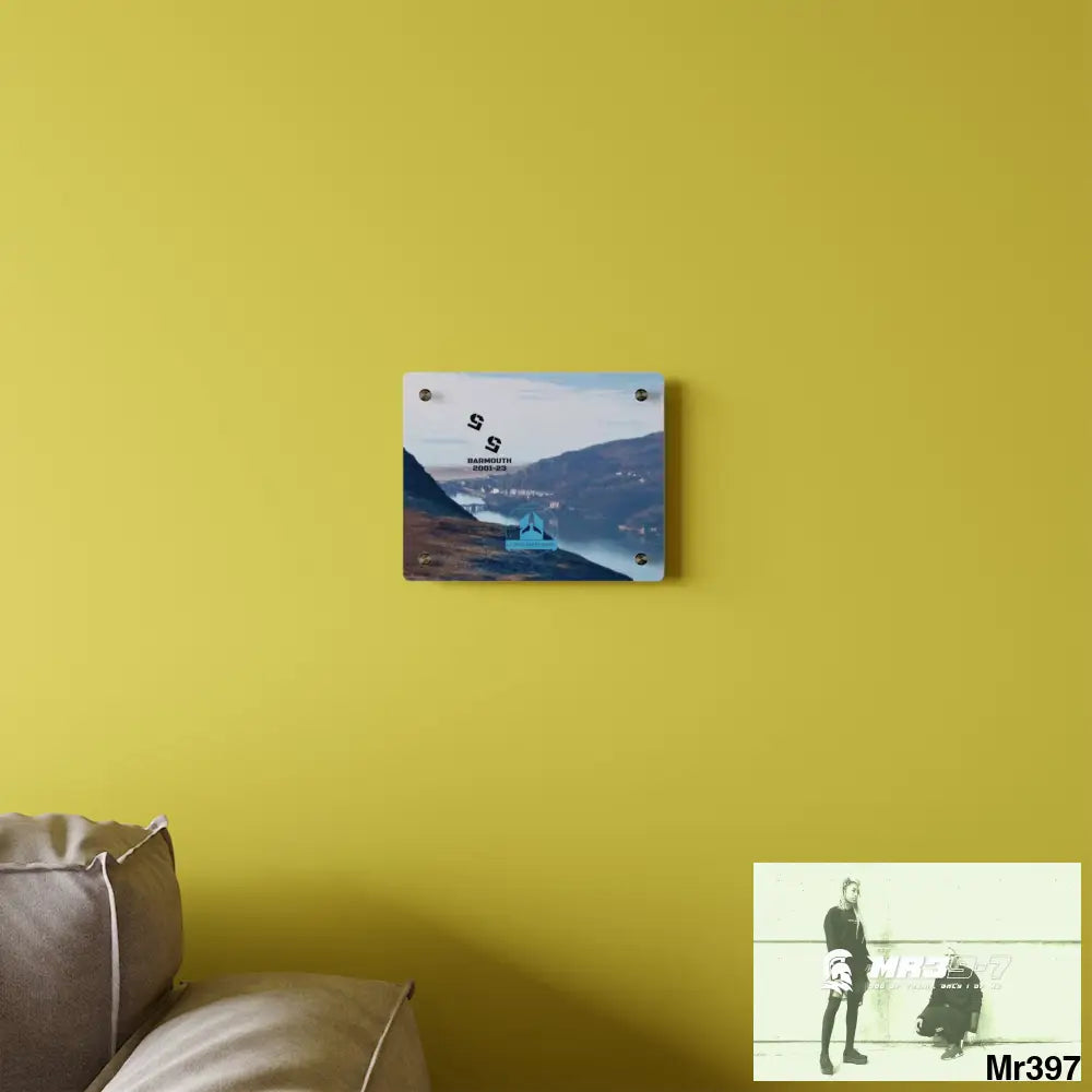 A Who Dares Wins 55 Tactical shot of (Barmouth 2001-2023) via Cadair Idris Acrylic Wall Art Panels Home Decor