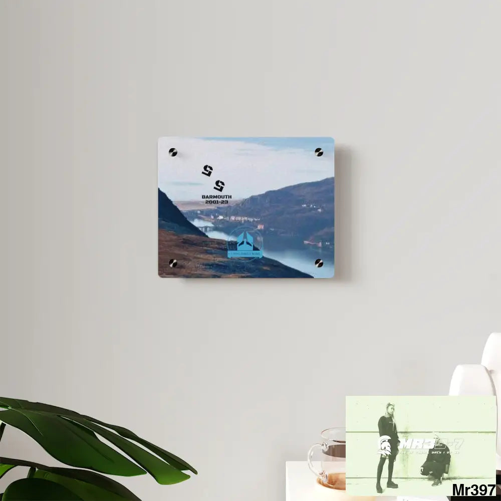 A Who Dares Wins 55 Tactical shot of (Barmouth 2001-2023) via Cadair Idris Acrylic Wall Art Panels Home Decor