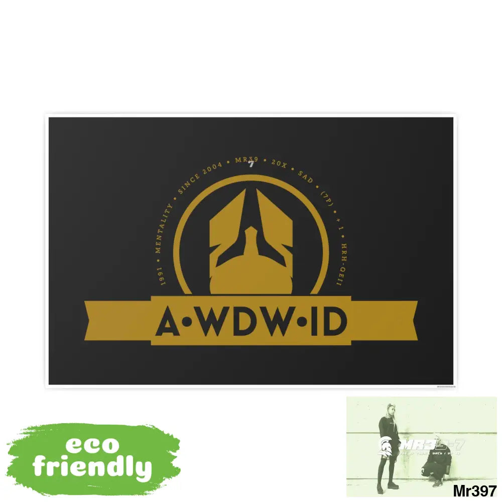 A Who Dares Wins 7 ID RSF Photo Art Paper Posters Poster