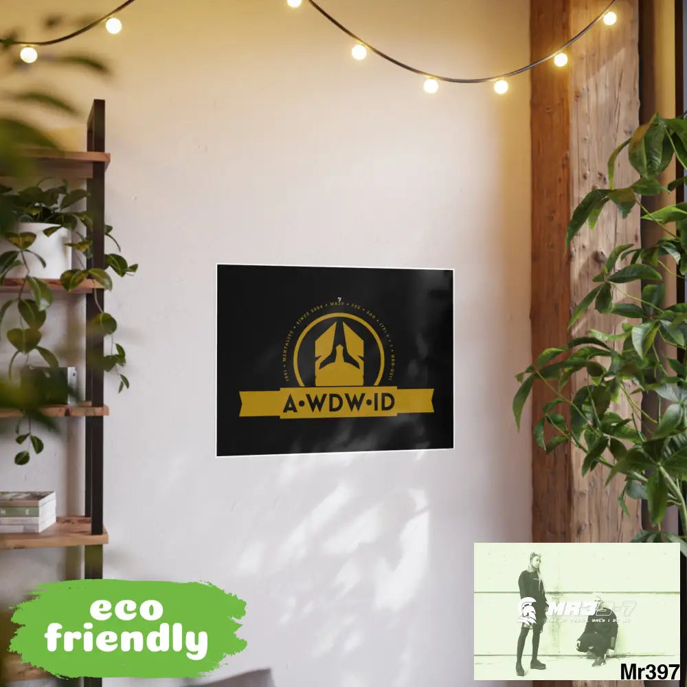 A Who Dares Wins 7 ID RSF Photo Art Paper Posters Poster