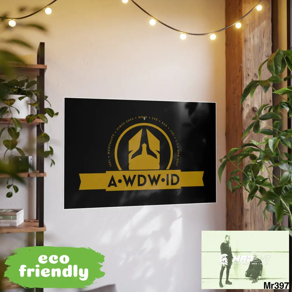 A Who Dares Wins 7 ID RSF Photo Art Paper Posters Poster