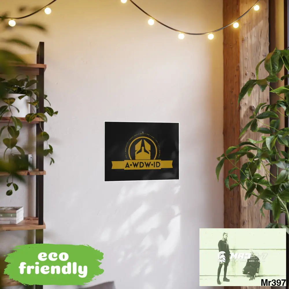 A Who Dares Wins 7 ID RSF Photo Art Paper Posters Poster