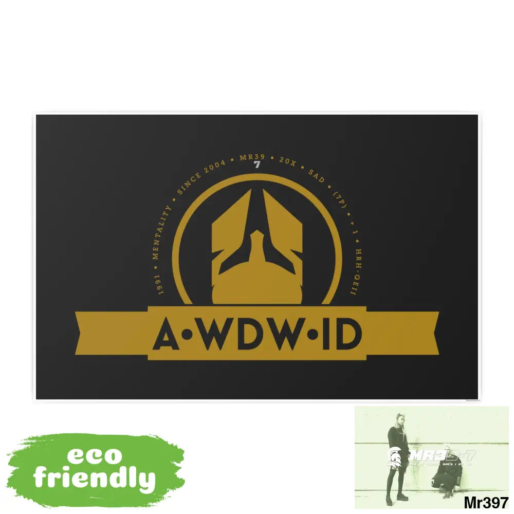 A Who Dares Wins 7 ID RSF Photo Art Paper Posters Poster