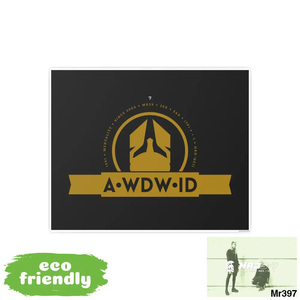 A Who Dares Wins 7 ID RSF Photo Art Paper Posters Poster