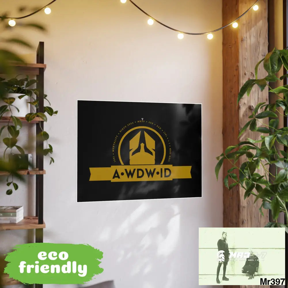 A Who Dares Wins 7 ID RSF Photo Art Paper Posters Poster