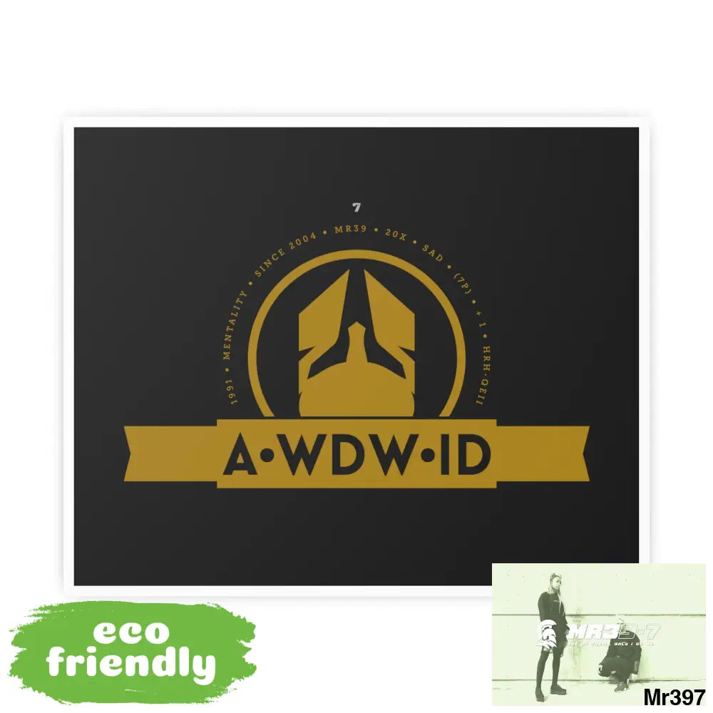 A Who Dares Wins 7 ID RSF Photo Art Paper Posters Poster