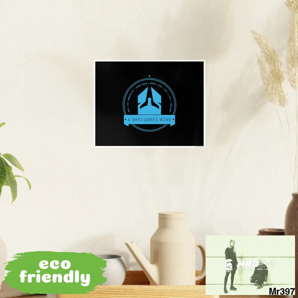 A Who Dares Wins 7 Photo Art Paper Posters 14″ x 11″ (Horizontal) / Satin Poster