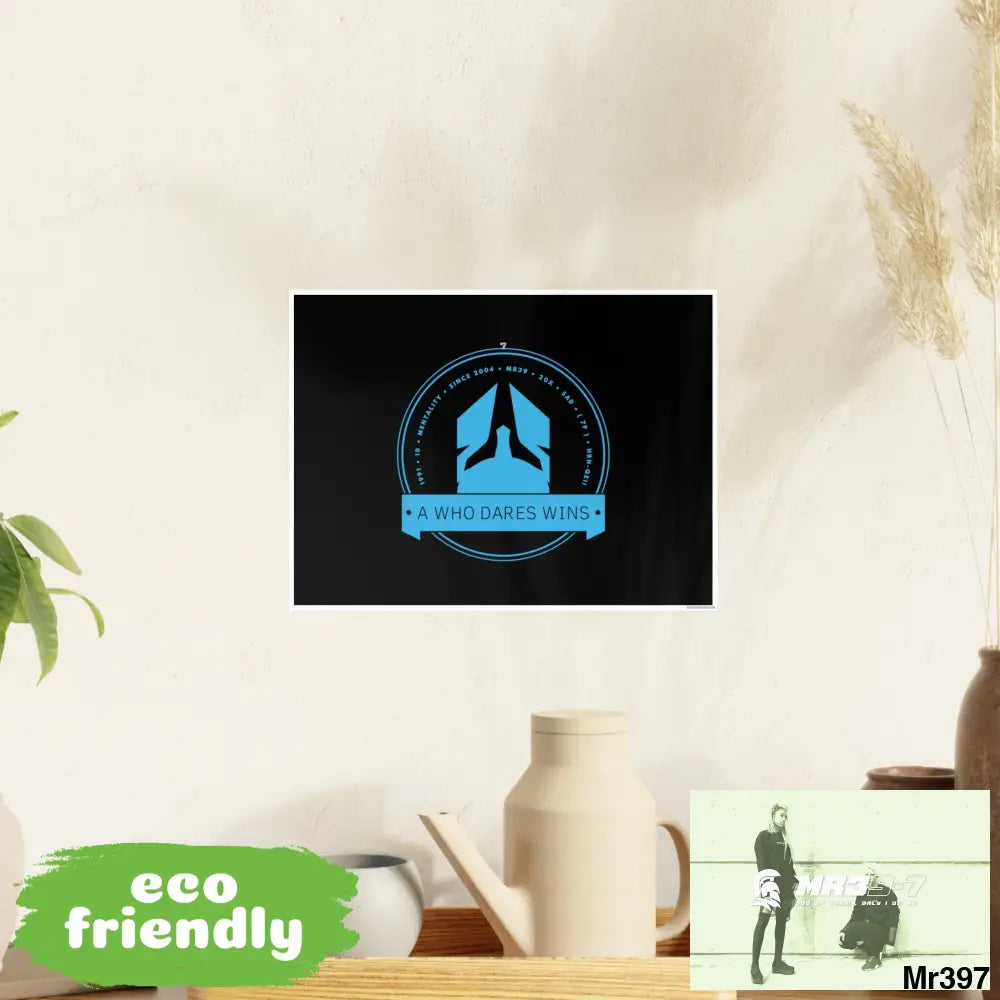 A Who Dares Wins 7 Photo Art Paper Posters 16″ x 12″ (Horizontal) / Satin Poster