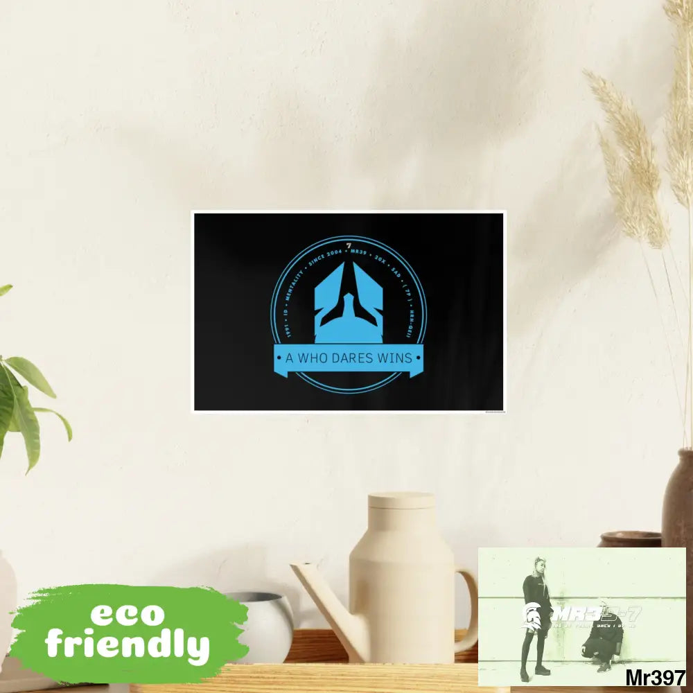 A Who Dares Wins 7 Photo Art Paper Posters 17″ x 11″ (Horizontal) / Satin Poster