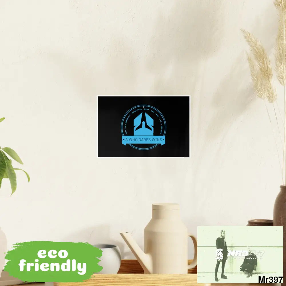 A Who Dares Wins 7 Photo Art Paper Posters 18″ x 12″ (Horizontal) / Satin Poster