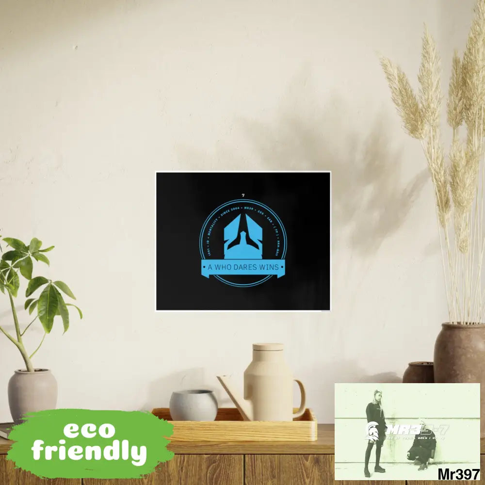 A Who Dares Wins 7 Photo Art Paper Posters 20″ x 16″ (Horizontal) / Satin Poster