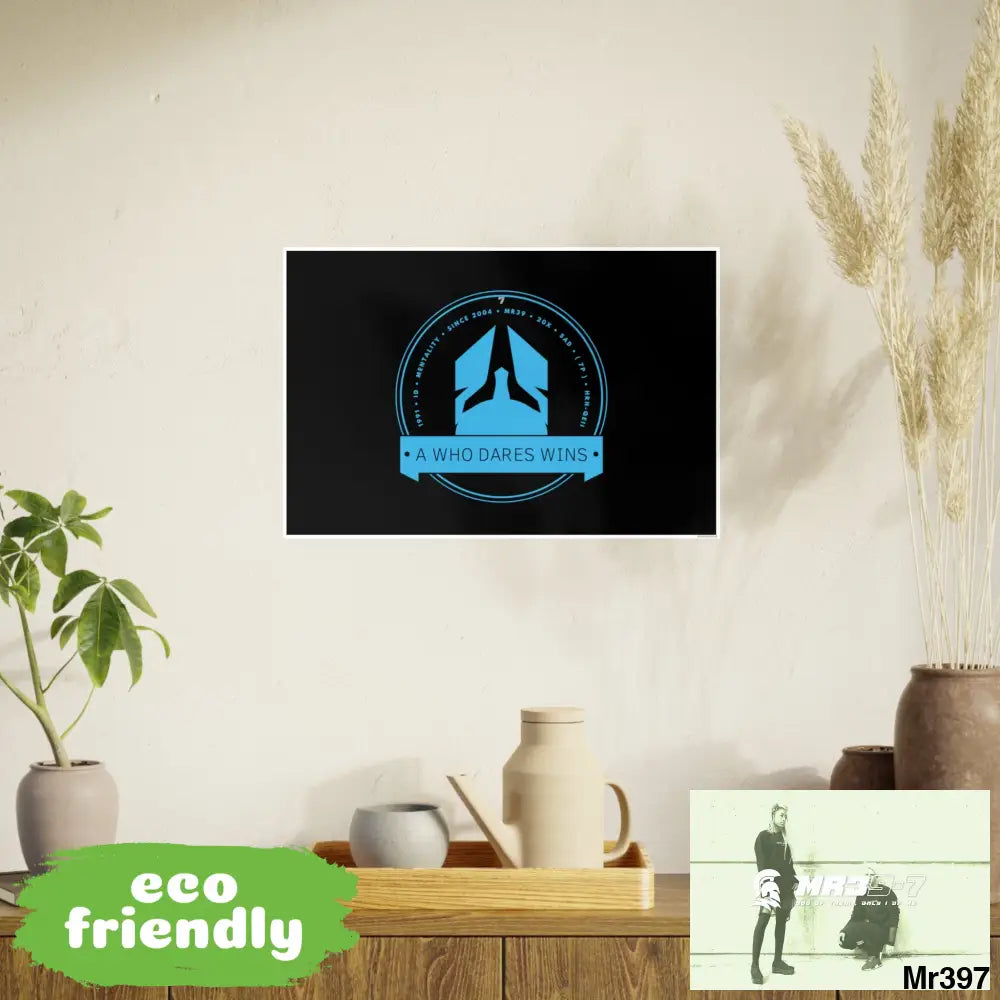 A Who Dares Wins 7 Photo Art Paper Posters 24″ x 16″ (Horizontal) / Satin Poster