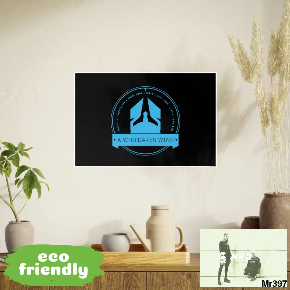 A Who Dares Wins 7 Photo Art Paper Posters 27’’ x 18’’ (Horizontal) / Satin Poster