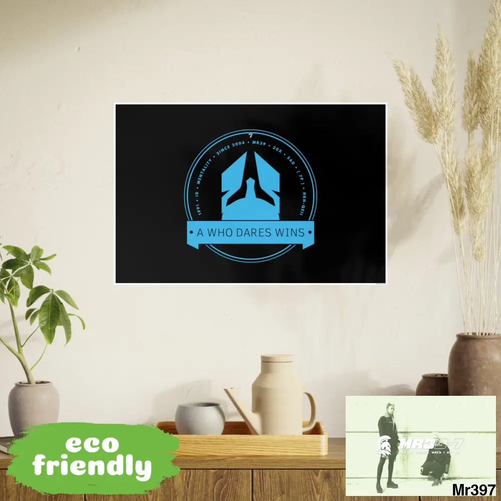 A Who Dares Wins 7 Photo Art Paper Posters 30″ x 20″ (Horizontal) / Satin Poster