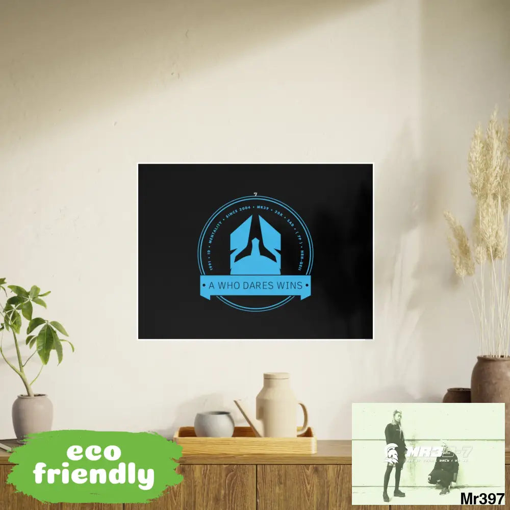 A Who Dares Wins 7 Photo Art Paper Posters 32’’ x 24’’ (Horizontal) / Satin Poster