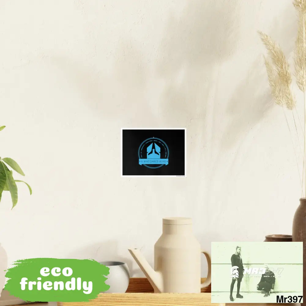 A Who Dares Wins 7 Photo Art Paper Posters 8’’ x 6’’ (Horizontal) / Satin Poster