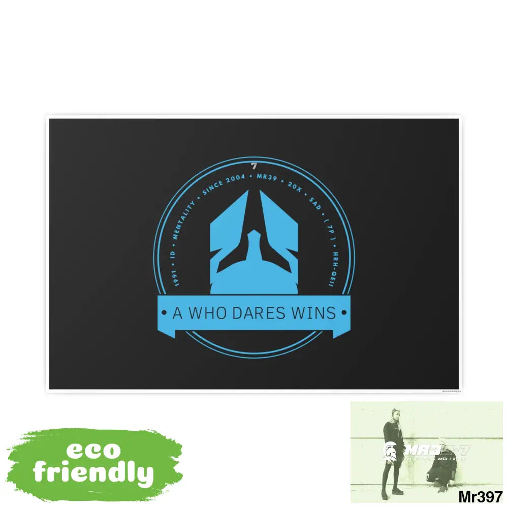 A Who Dares Wins 7 Photo Art Paper Posters Poster