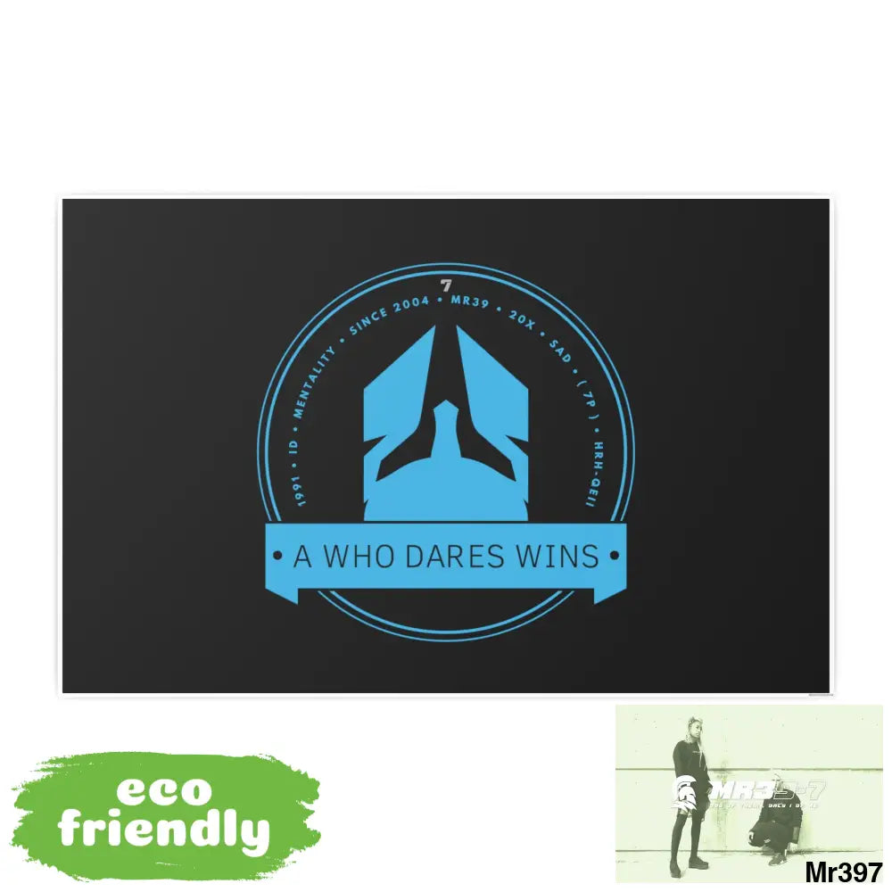 A Who Dares Wins 7 Photo Art Paper Posters Poster