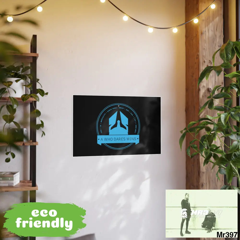 A Who Dares Wins 7 Photo Art Paper Posters Poster