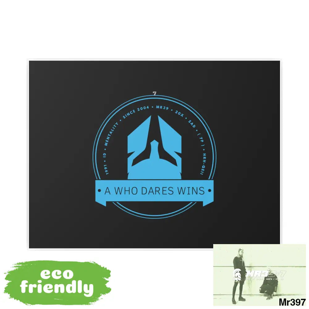 A Who Dares Wins 7 Photo Art Paper Posters Poster