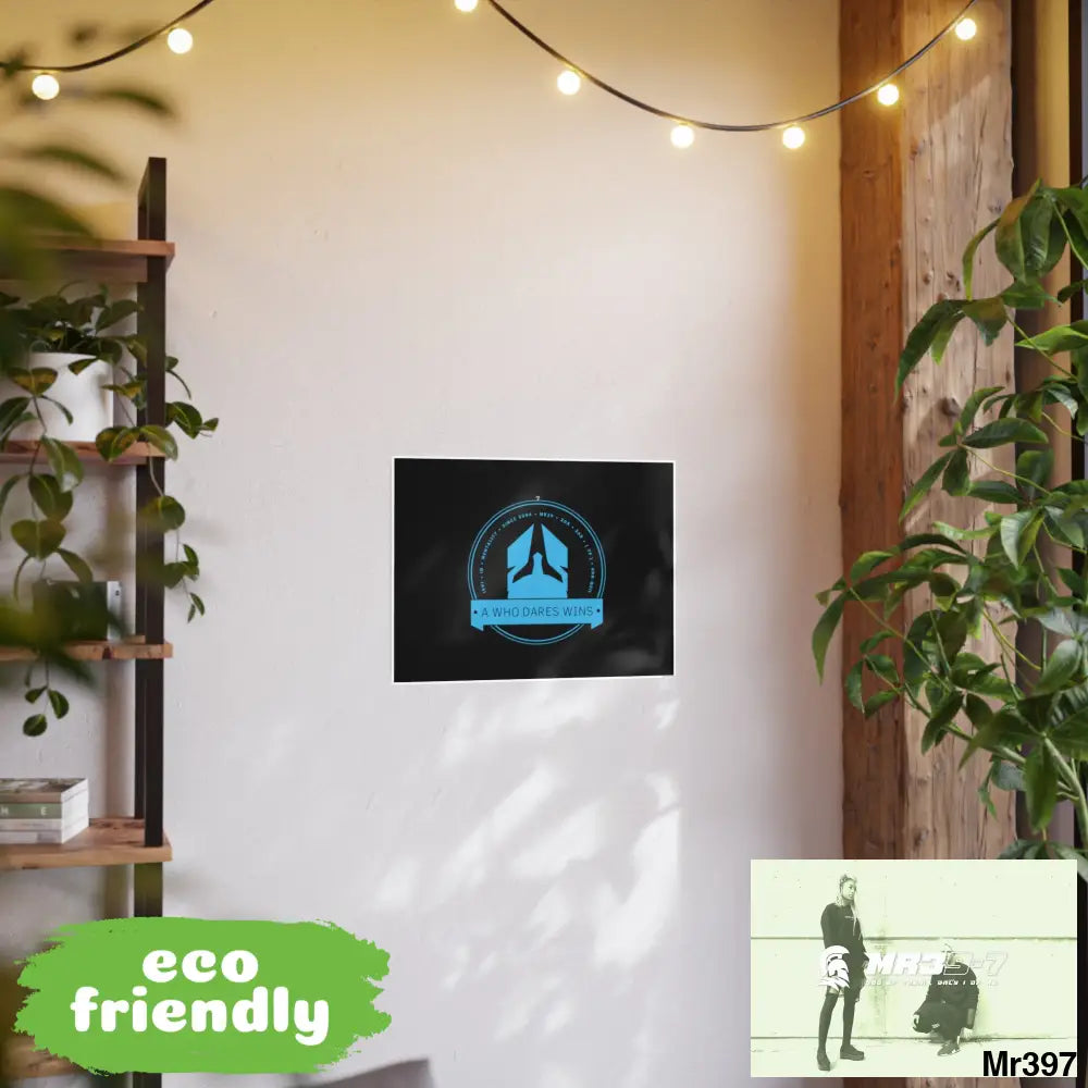 A Who Dares Wins 7 Photo Art Paper Posters Poster