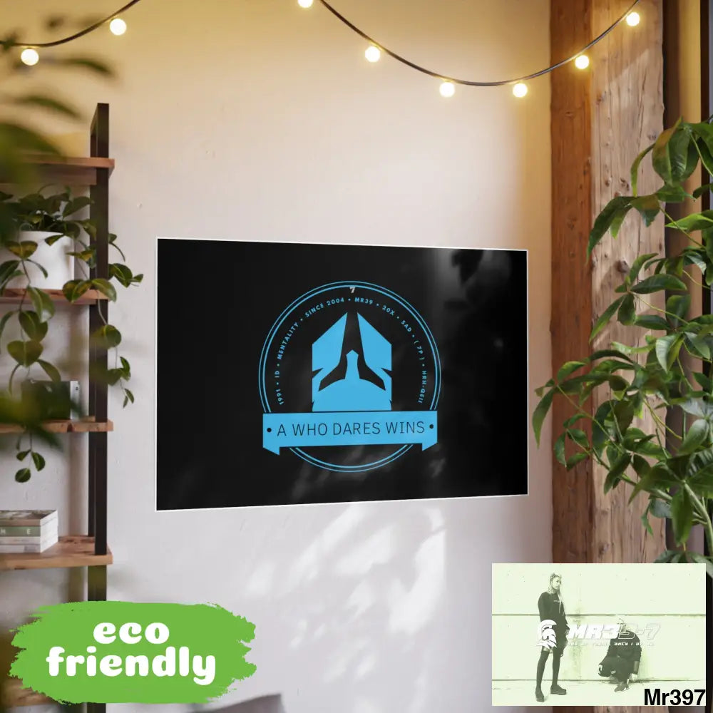 A Who Dares Wins 7 Photo Art Paper Posters Poster