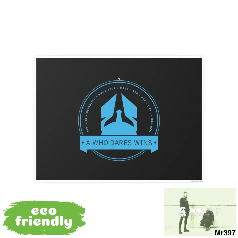 A Who Dares Wins 7 Photo Art Paper Posters Poster