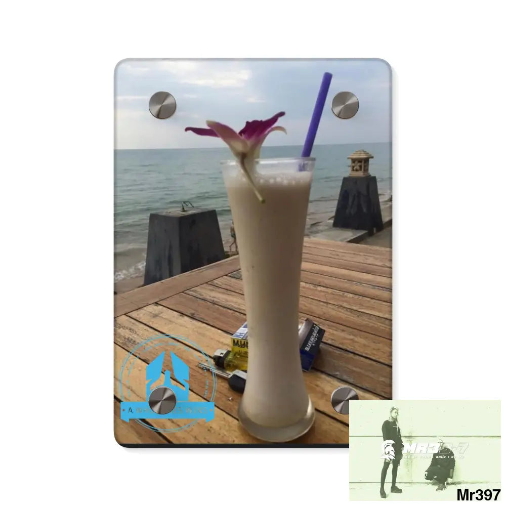 A Who Dares Wins Back to Thailand for my death(s) 2016 because its only Rock n Roll Koh Lak Acrylic Wall Art Panels 5’’