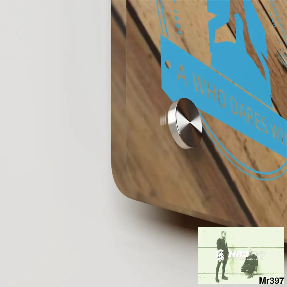 A Who Dares Wins Back to Thailand for my death(s) 2016 because its only Rock n Roll Koh Lak Acrylic Wall Art Panels