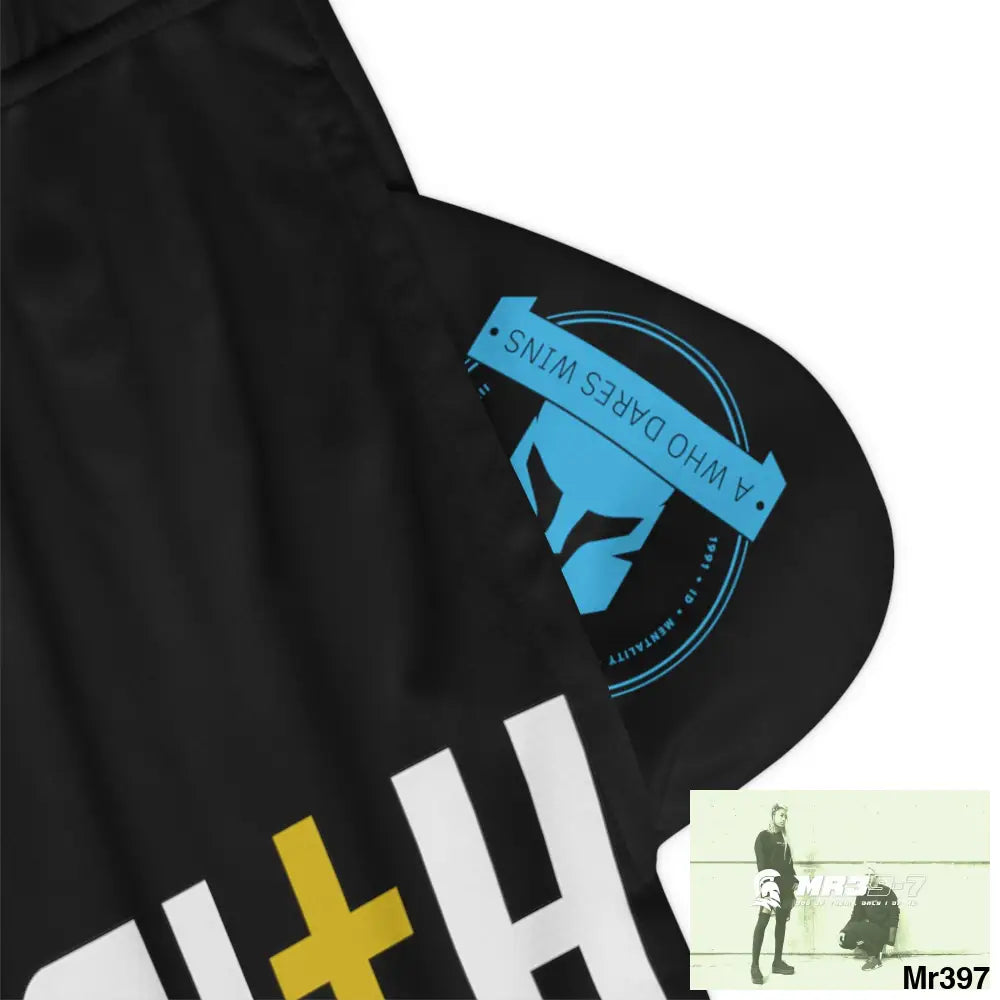 A Who Dares Wins Basketball Rib Shorts (AOP) All Over Prints