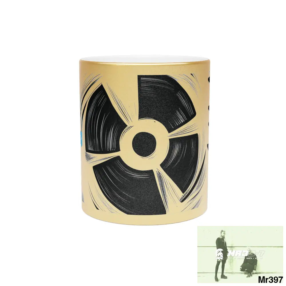 A Who Dares Wins Blast From the Past Metallic Mug (Silver\Gold) Mug