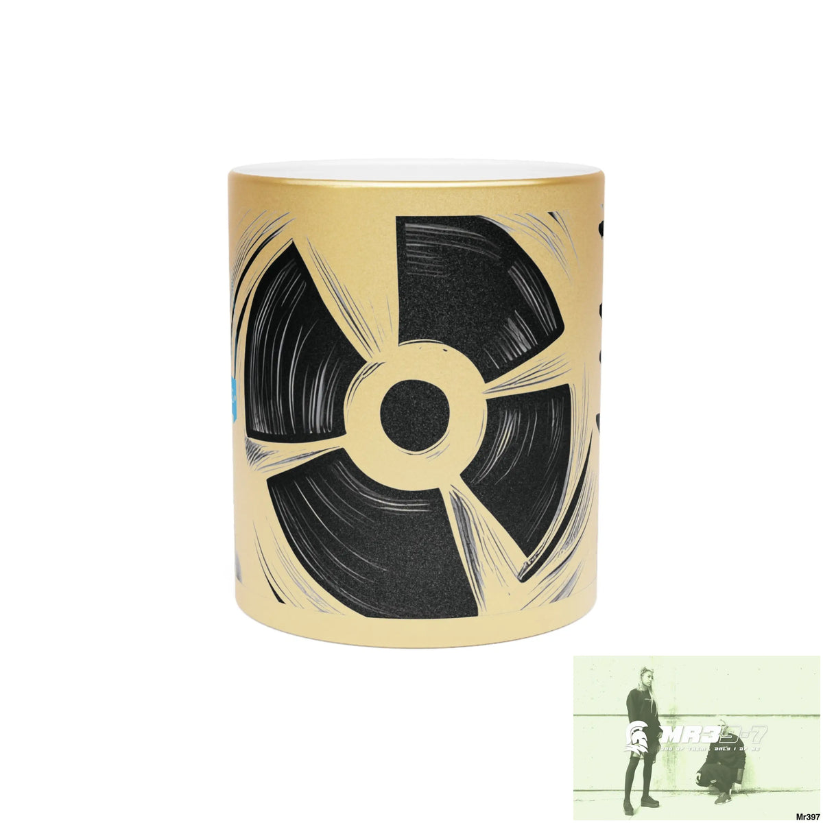 A Who Dares Wins Blast From the Past Metallic Mug (Silver\Gold) Mug