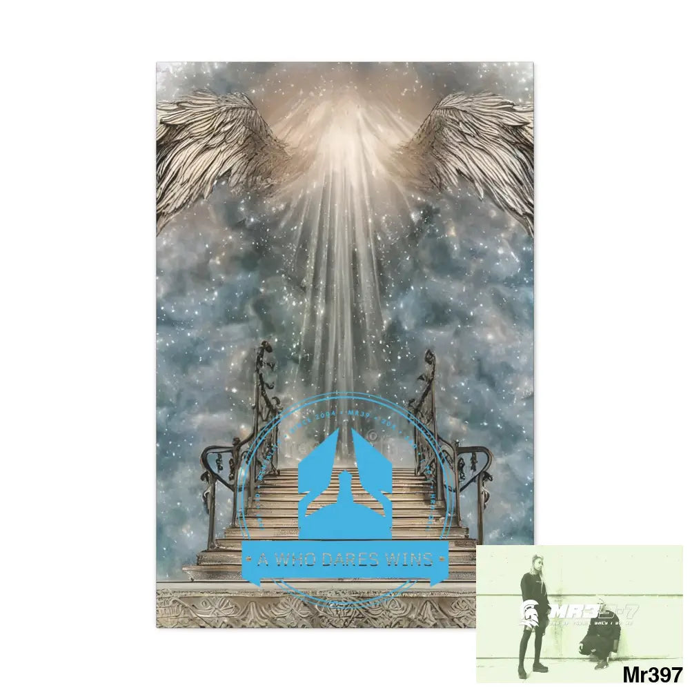 A Who Dares Wins Canvas Gallery Wraps The steps to Heaven Canvas