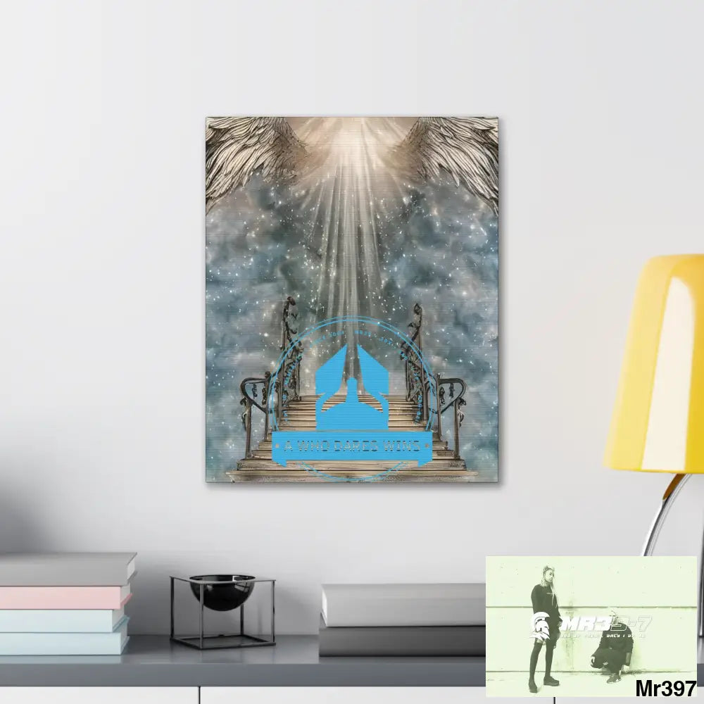 A Who Dares Wins Canvas Gallery Wraps The steps to Heaven Canvas