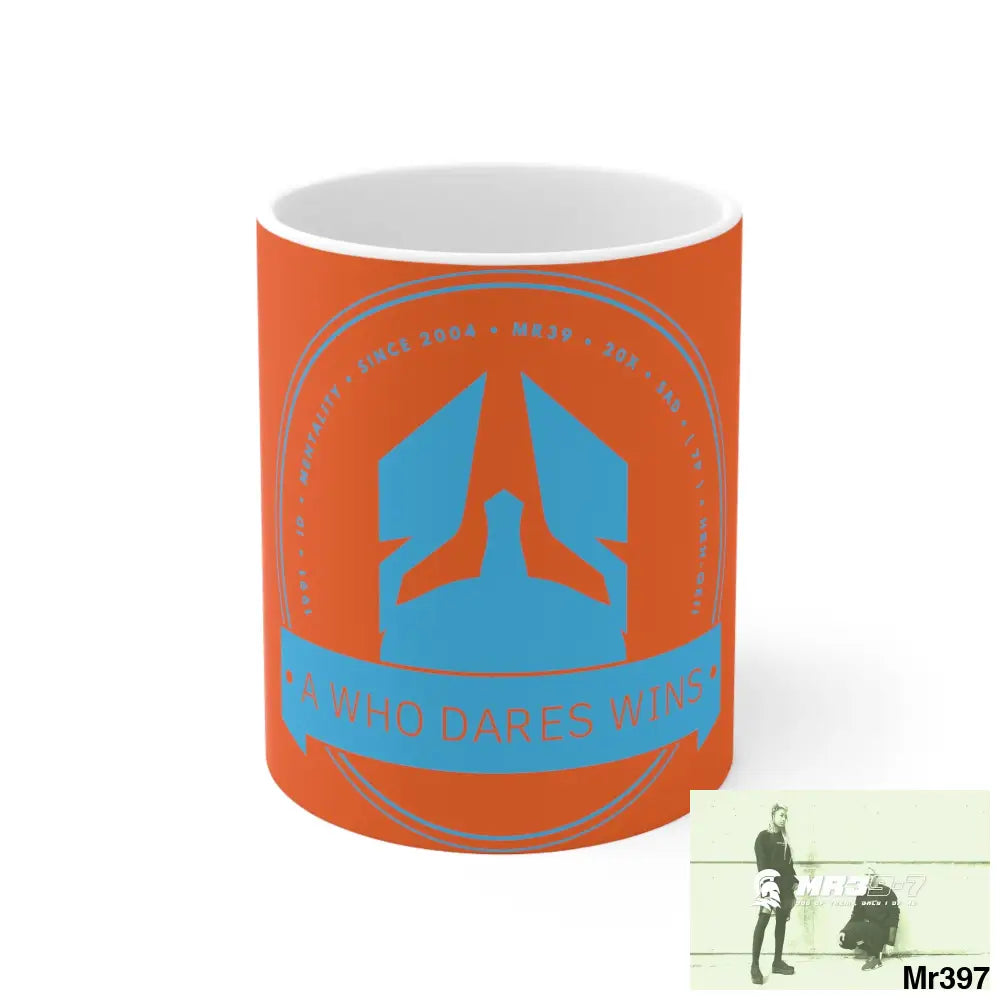 A Who Dares Wins Ceramic Mug 11oz 11oz Mug