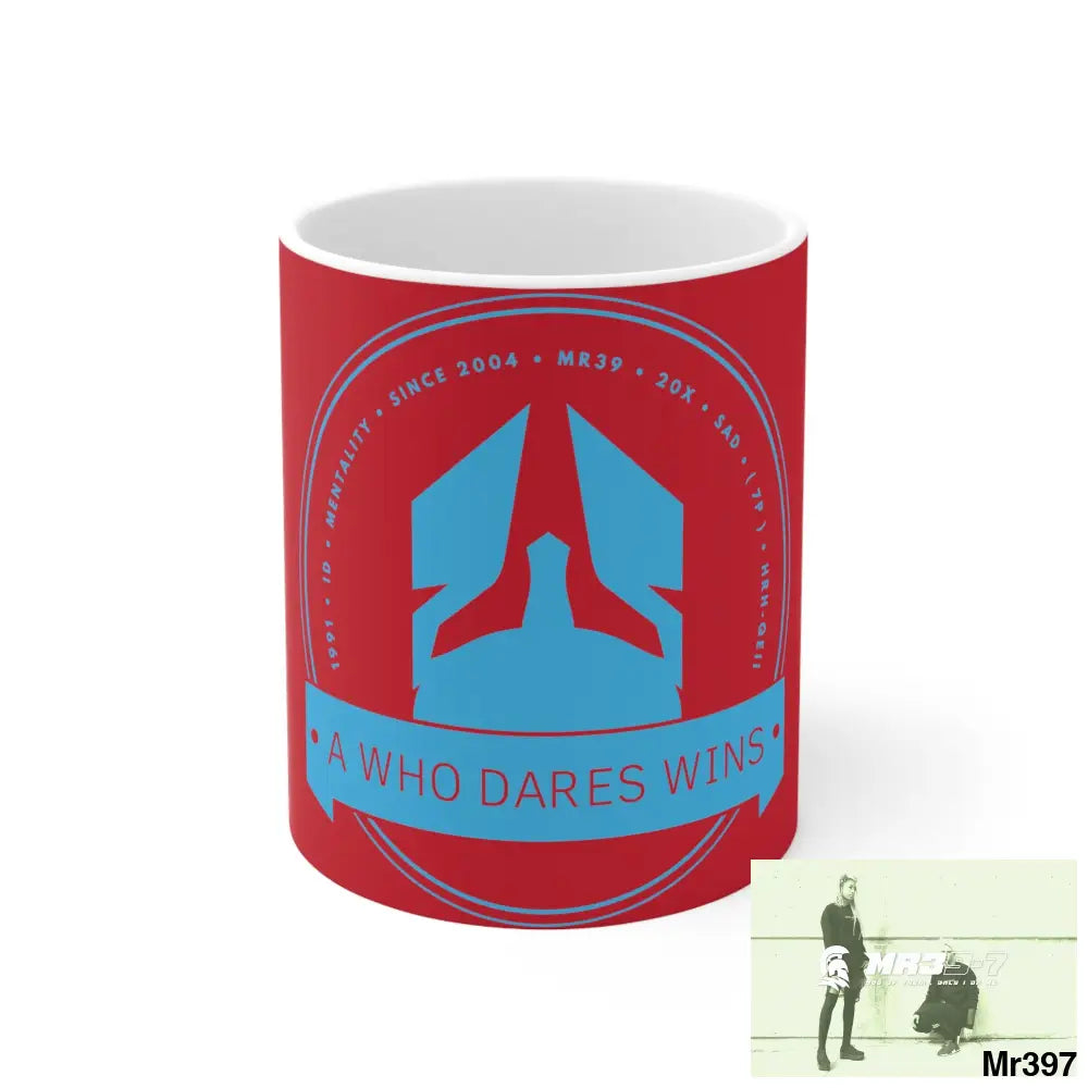A Who Dares Wins Ceramic Mug 11oz 11oz Mug