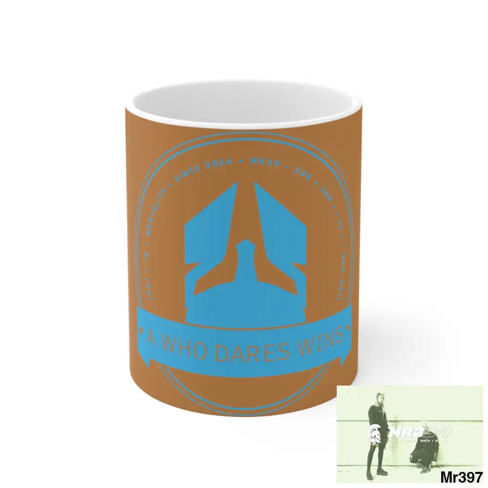 A Who Dares Wins Ceramic Mug 11oz 11oz Mug