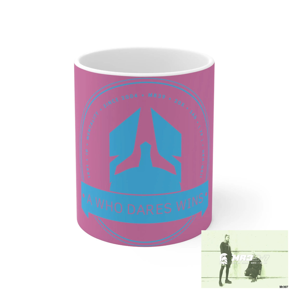 A Who Dares Wins Ceramic Mug 11oz 11oz Mug