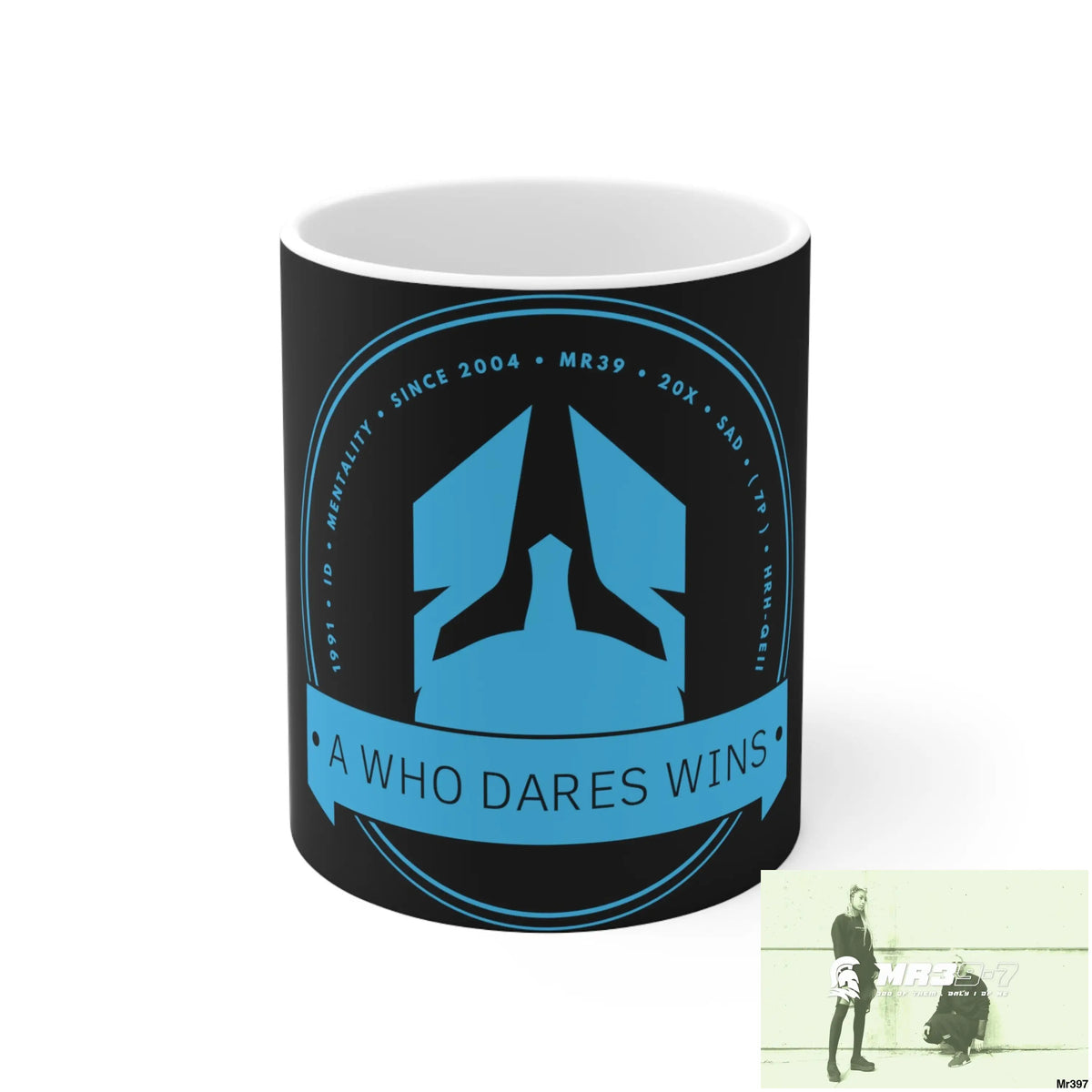 A Who Dares Wins Ceramic Mug 11oz 11oz Mug